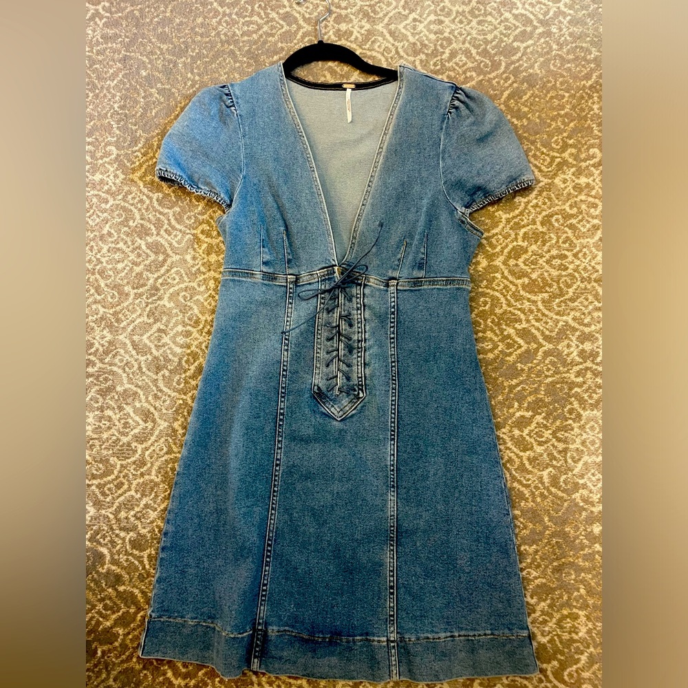 Free People sexy Jean dress
